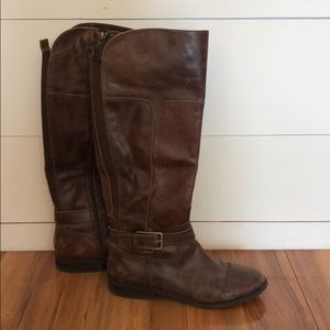 Marc Fisher brown boots.